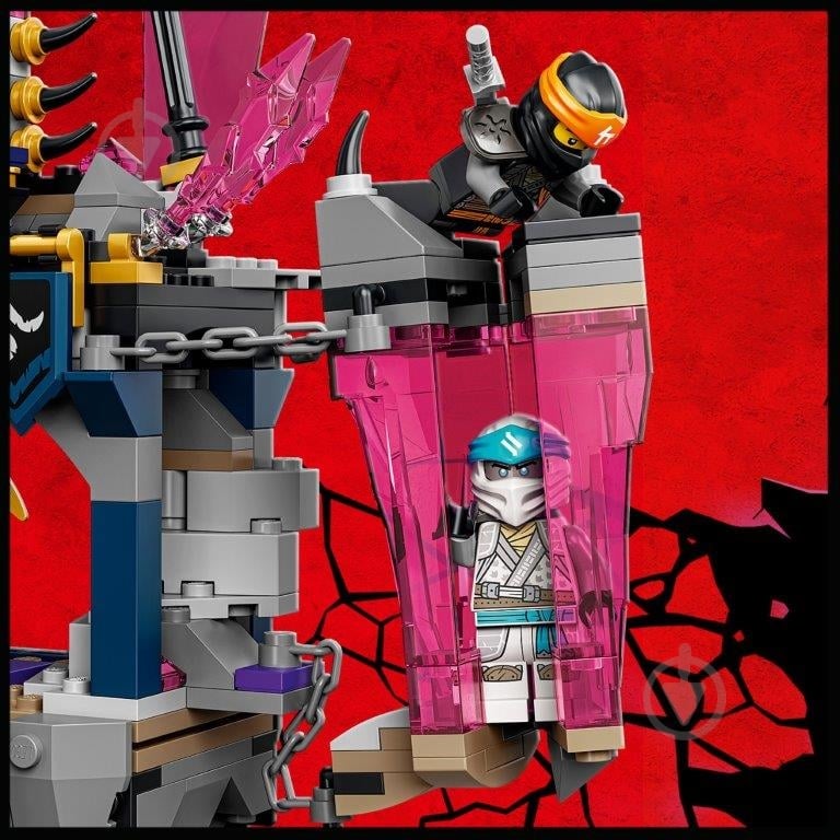 Конструктор LEGO NINJAGO Храм Кришталевого короля 71771 - фото 7 Конструктор LEGO NINJAGO Храм Кришталевого короля 71771 - фото 7