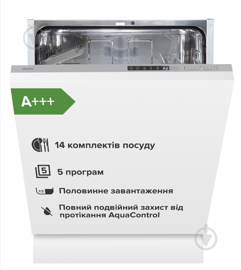 Посудомоечная машина Interline DWI 669 TSD GA++ - фото 2