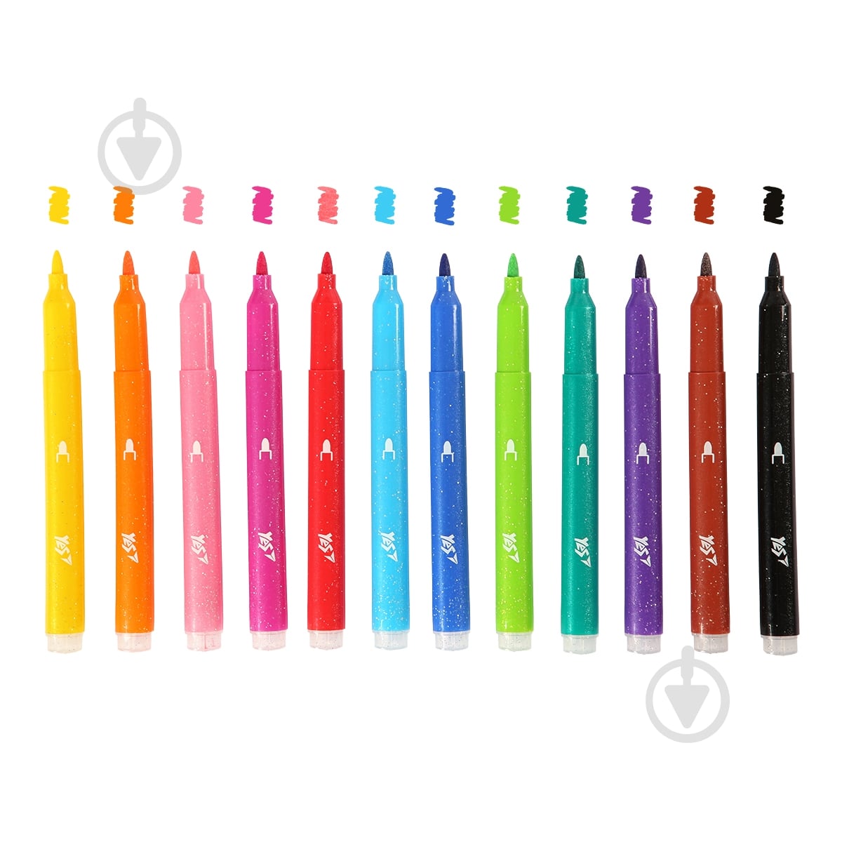 Фломастеры Minecraft Spring 12 цветов глиттер 650587 YES - фото 5