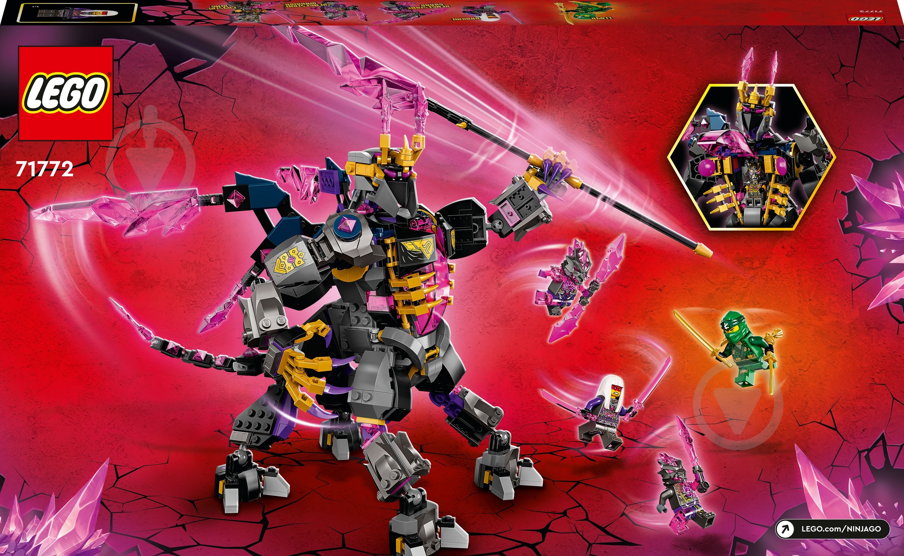 Конструктор LEGO NINJAGO Кристальный Король 71772 - фото 2