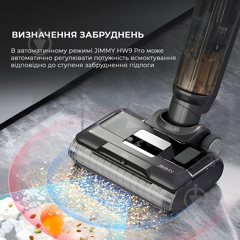 Пылесос аккумуляторный JIMMY HW9 PRO grey - фото 15
