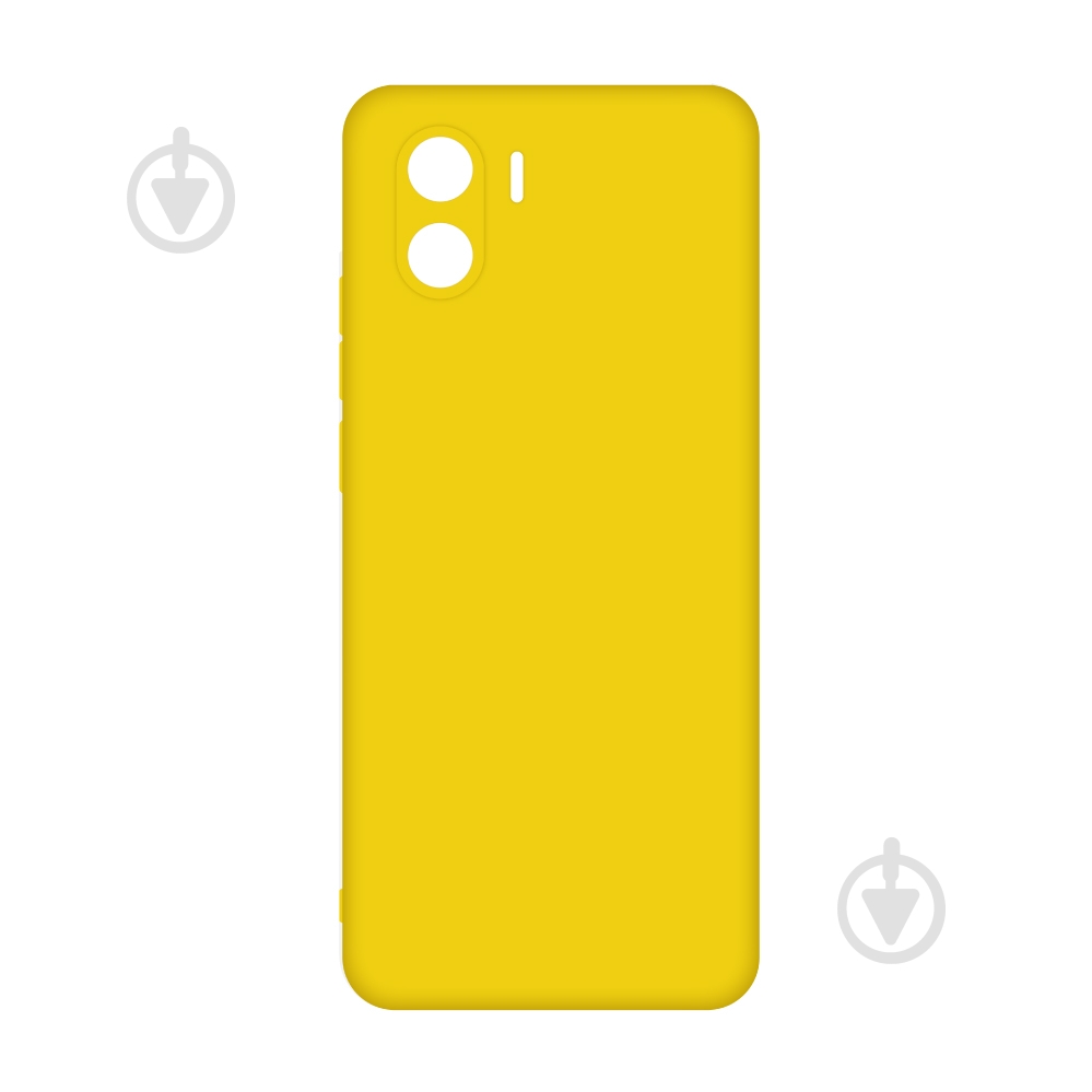 Чехол Acclab Silicone Case желтый для Xiaomi Redmi A2 - фото 1