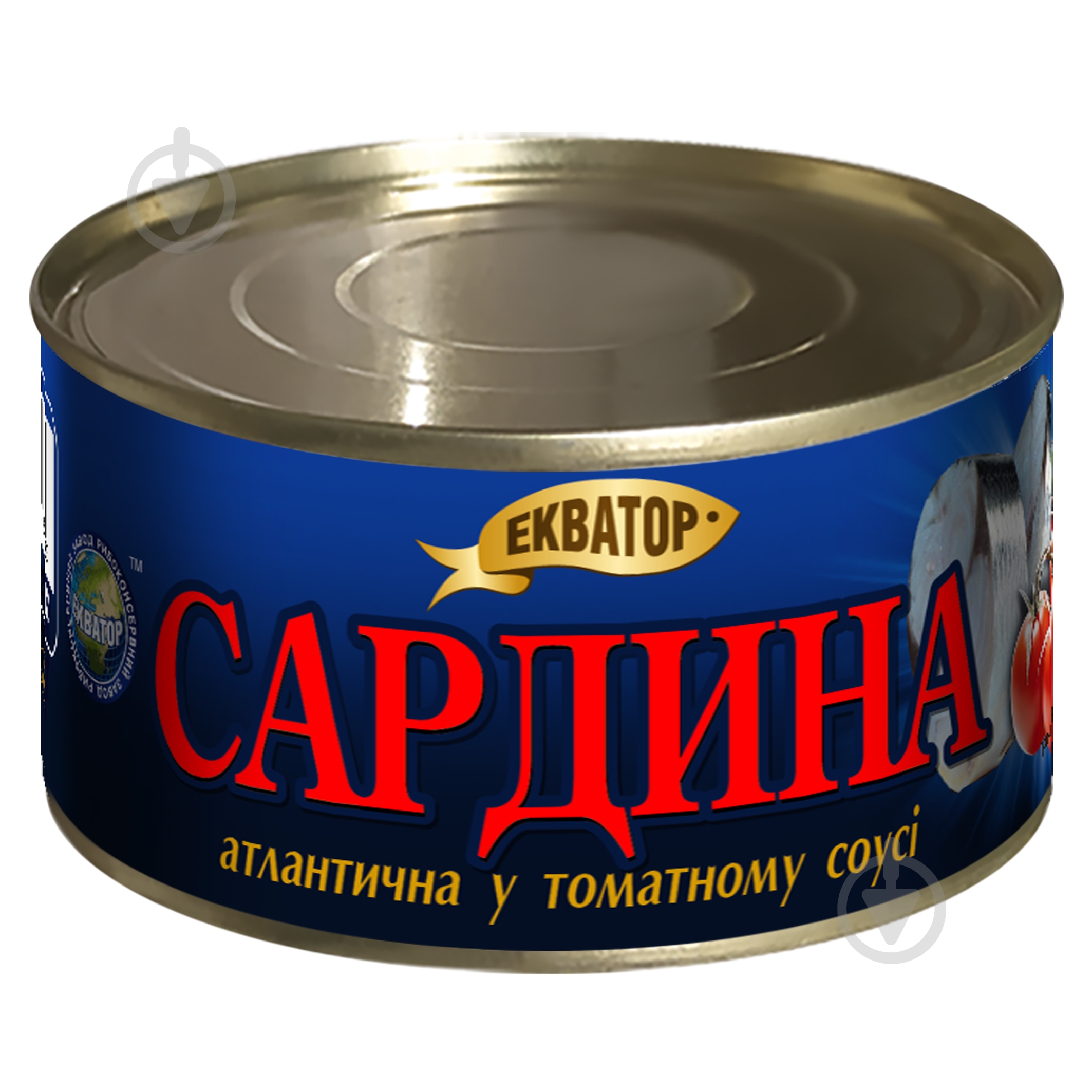 Сардины Екватор в томатном соусе 240 г - фото 1