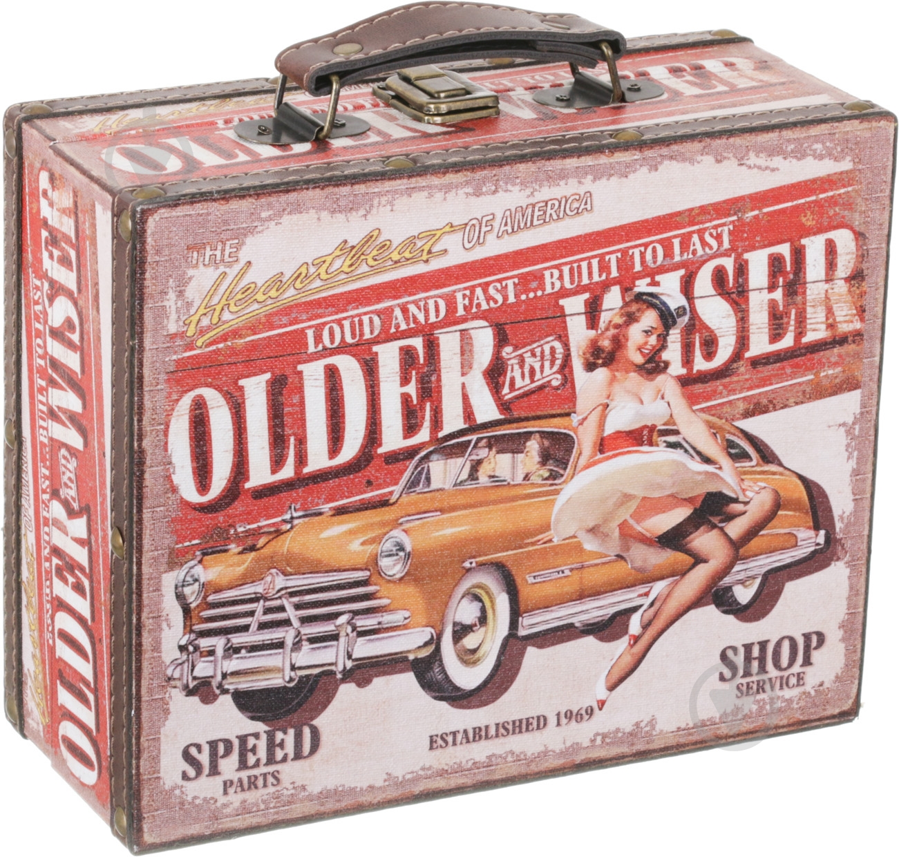Ящик для хранения Older and wiser 25х20х20 см - фото 1 Ящик для хранения Older and wiser 25х20х20 см - фото 1