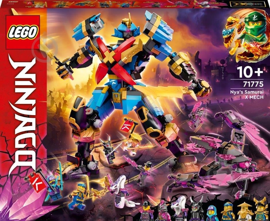 ᐉ Конструктор LEGO NINJAGO Робот Нии «Самурай Икс» 71775 • Купить ᐉ Конструктор LEGO NINJAGO Робот Нии «Самурай Икс» 71775 • Купить