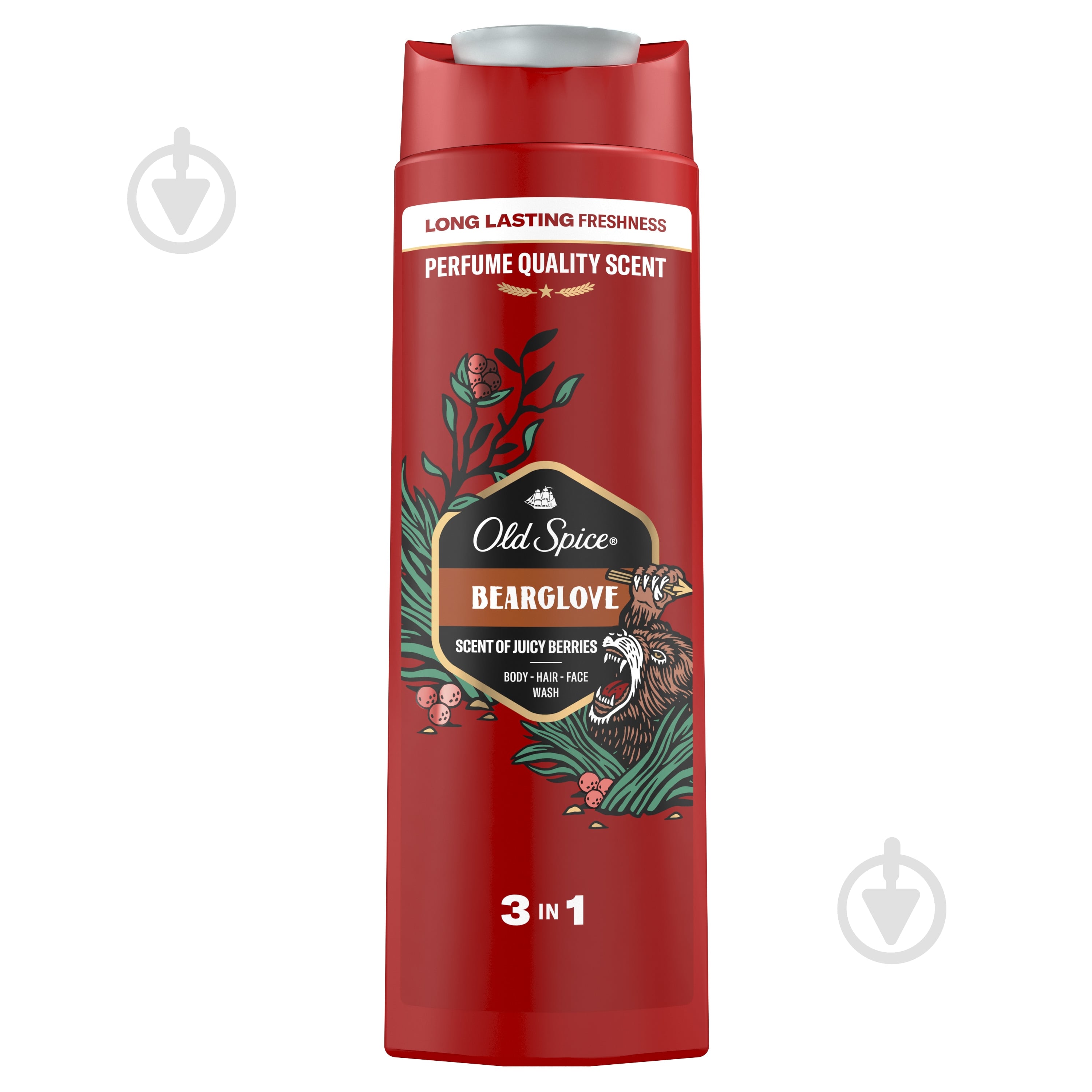 Гель для душа Old Spice 3-в-1 Bearglove 400 мл - фото 1
