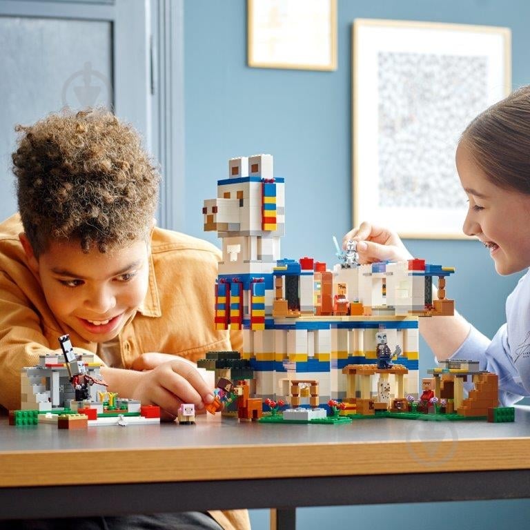 Конструктор LEGO Minecraft Деревня лам 21188 - фото 4 Конструктор LEGO Minecraft Деревня лам 21188 - фото 4