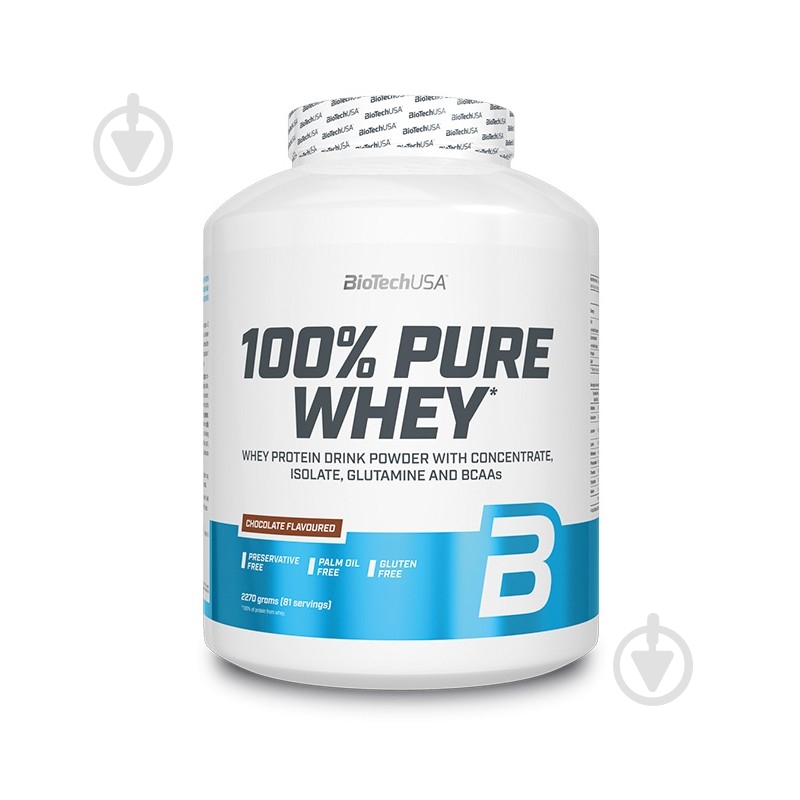Протеин BioTechUSA 100% Pure Whey Яблочный пирог 2270 г - фото 2