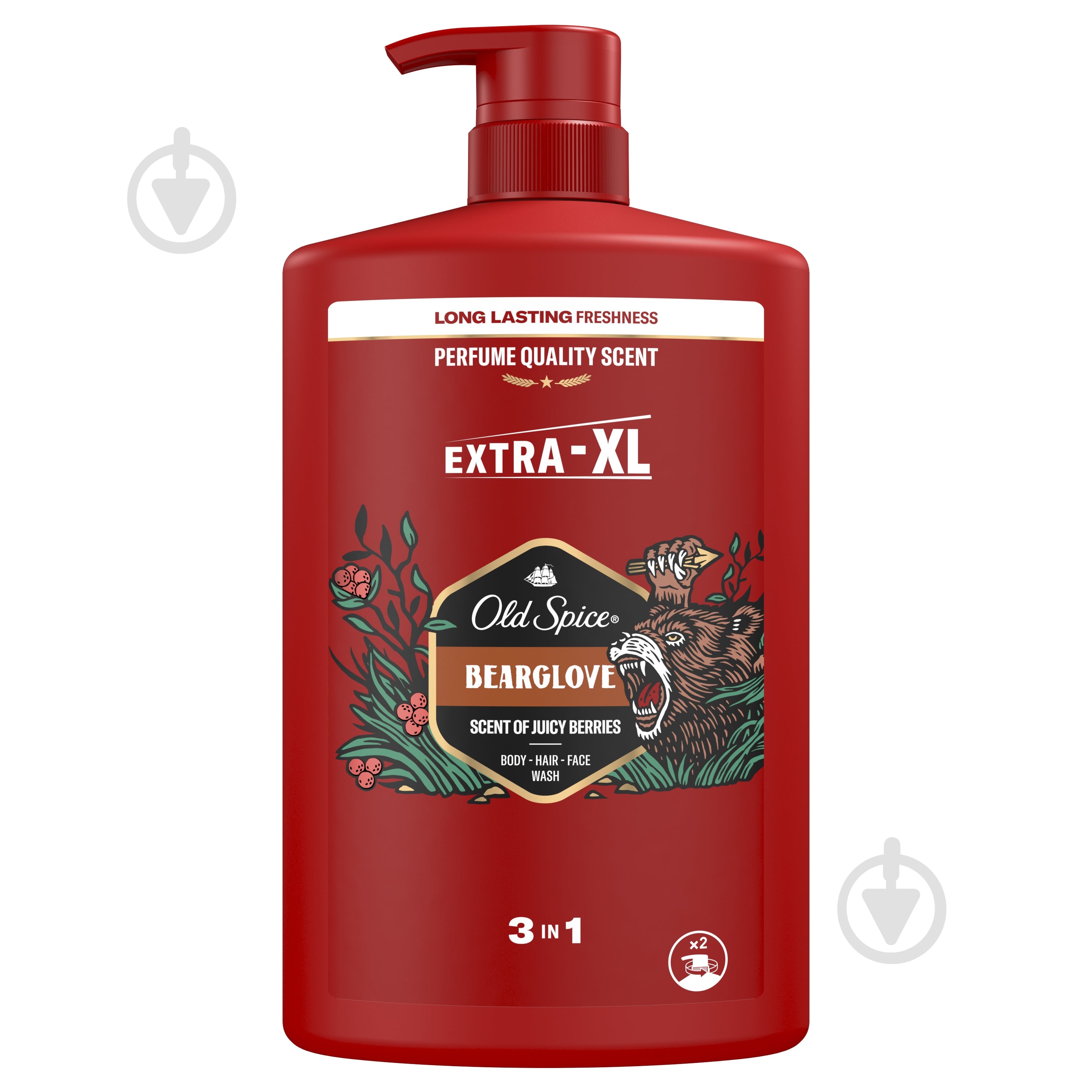 Гель для душа Old Spice 3-в-1 Bearglove 1000 мл - фото 1