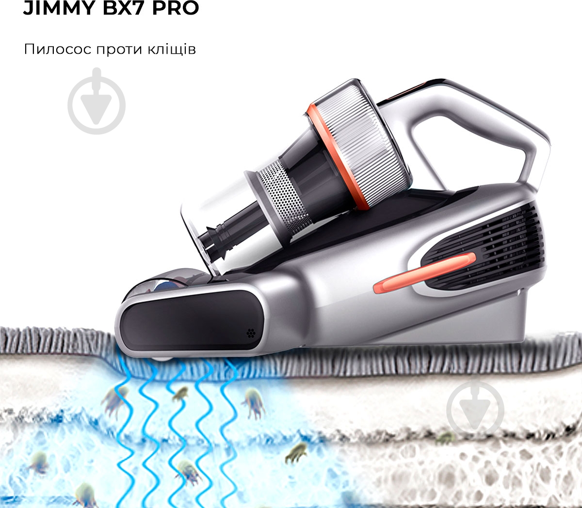 Пилосос JIMMY BX7 Pro grey - фото 14 Пилосос JIMMY BX7 Pro grey - фото 14