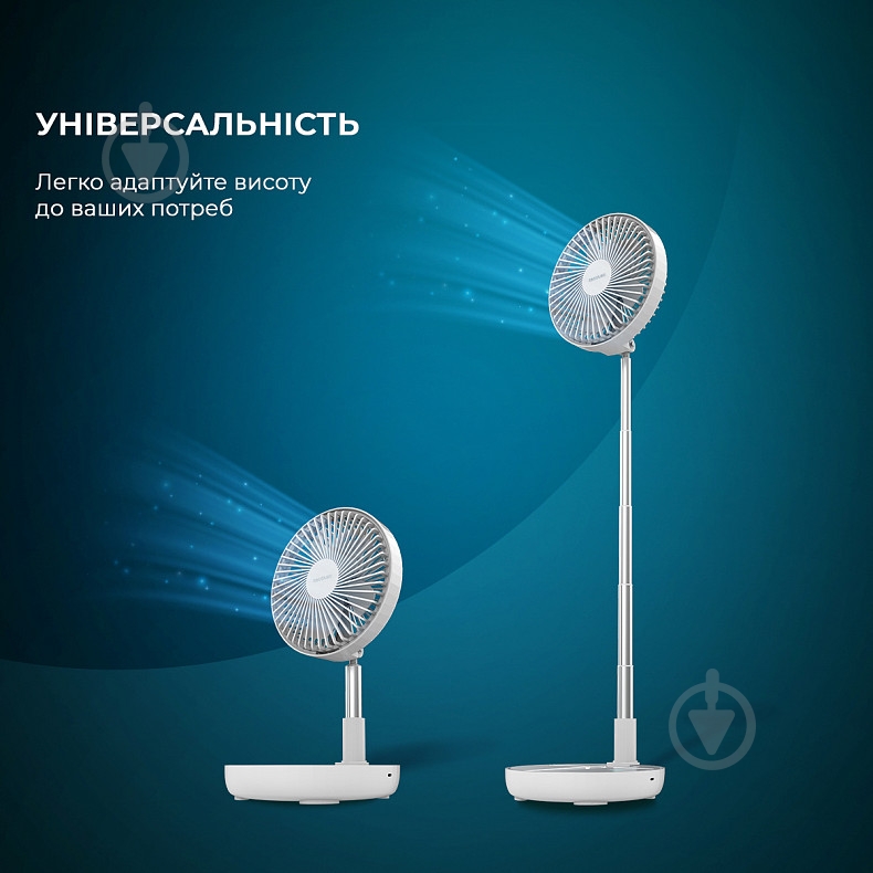 Вентилятор CECOTEC EnergySilence 800 FoldAir Portable - фото 4