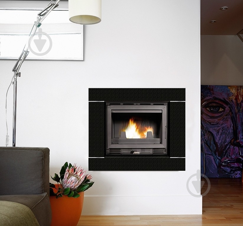 Топка для камина Uniflam 600 с шибером (601-595) - фото 2 Топка для камина Uniflam 600 с шибером (601-595) - фото 2