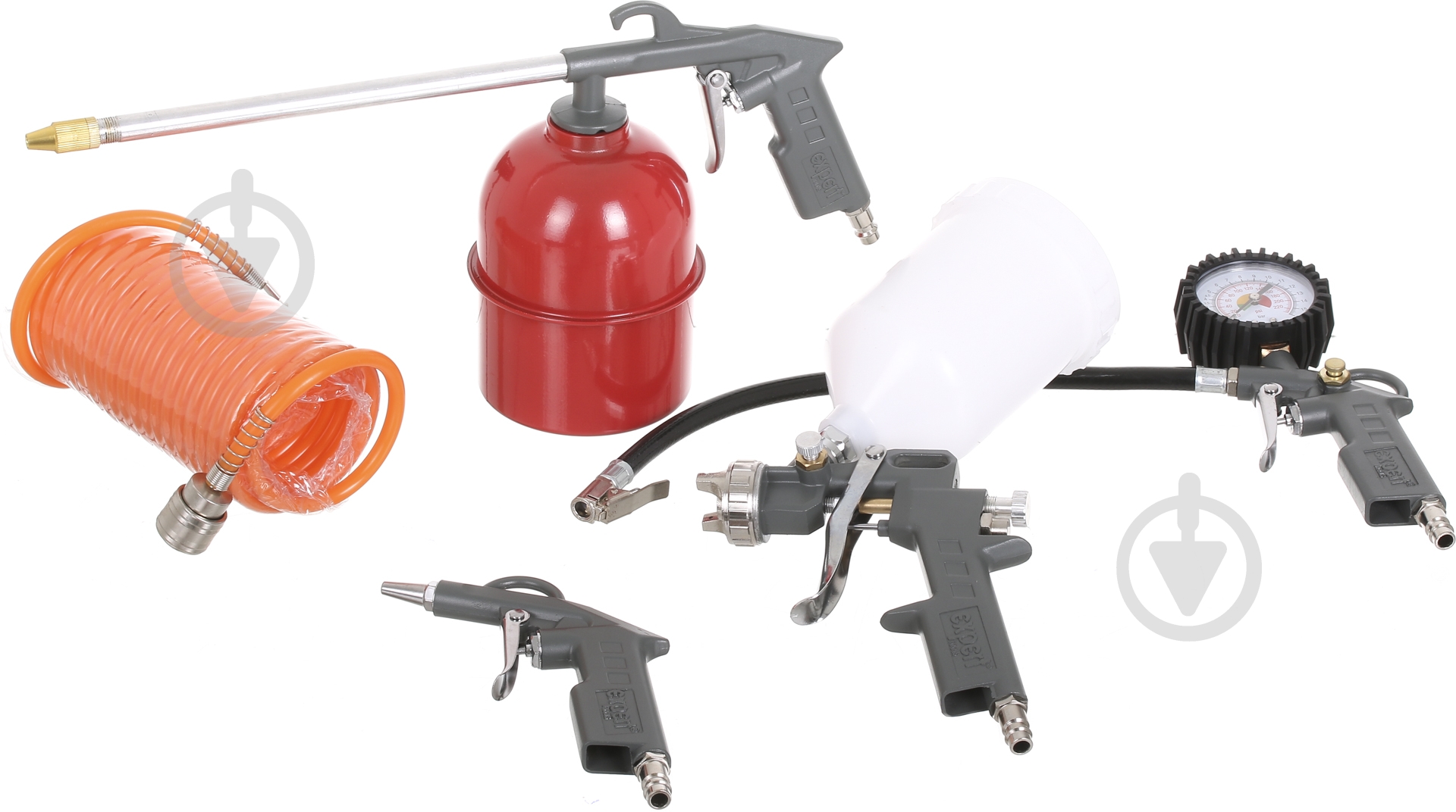 Набор пневмоинструмента Expert 5 предметов - фото 1