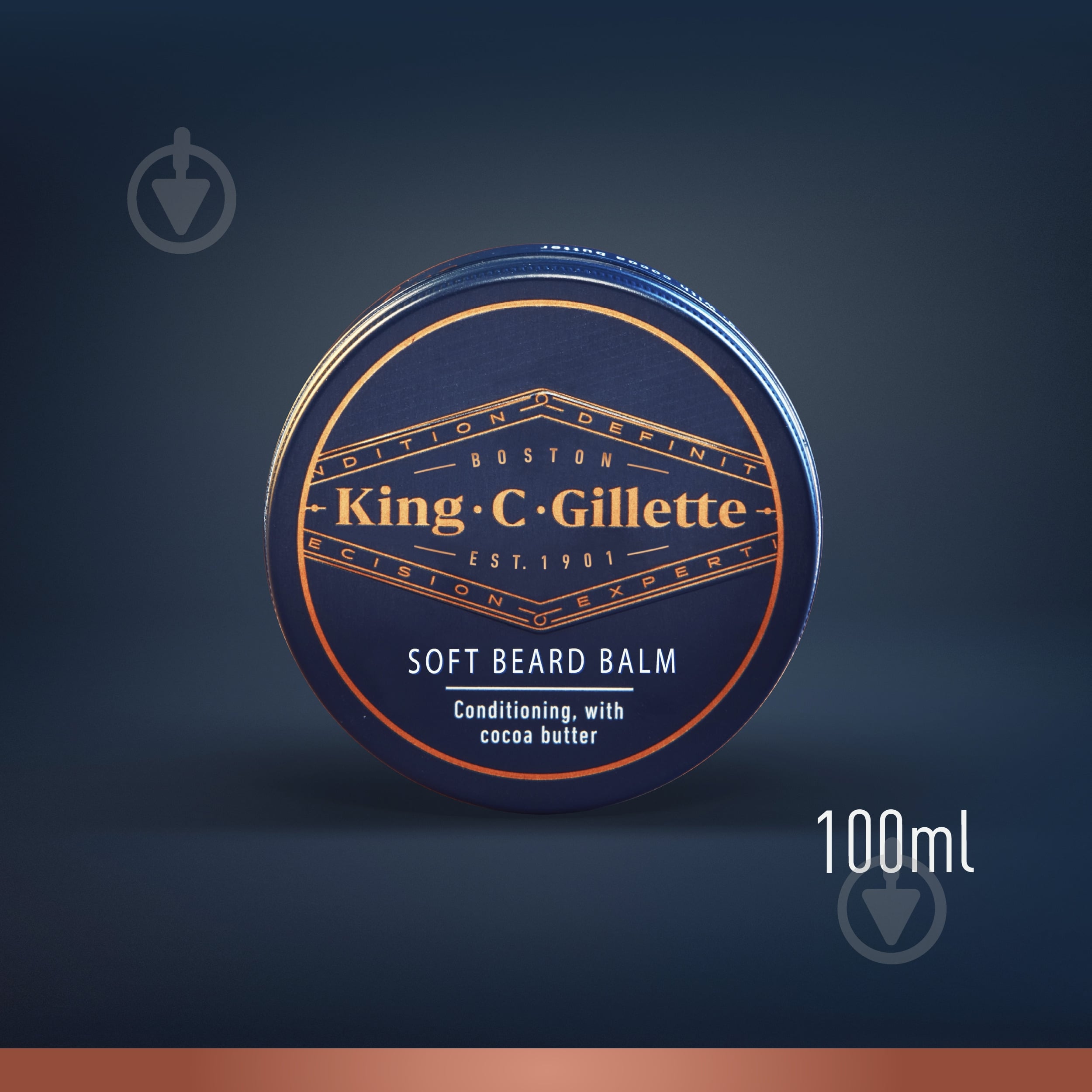 Бальзам для догляду за бородою GILLETTE King C. Gillette 100 мл — фото 3
