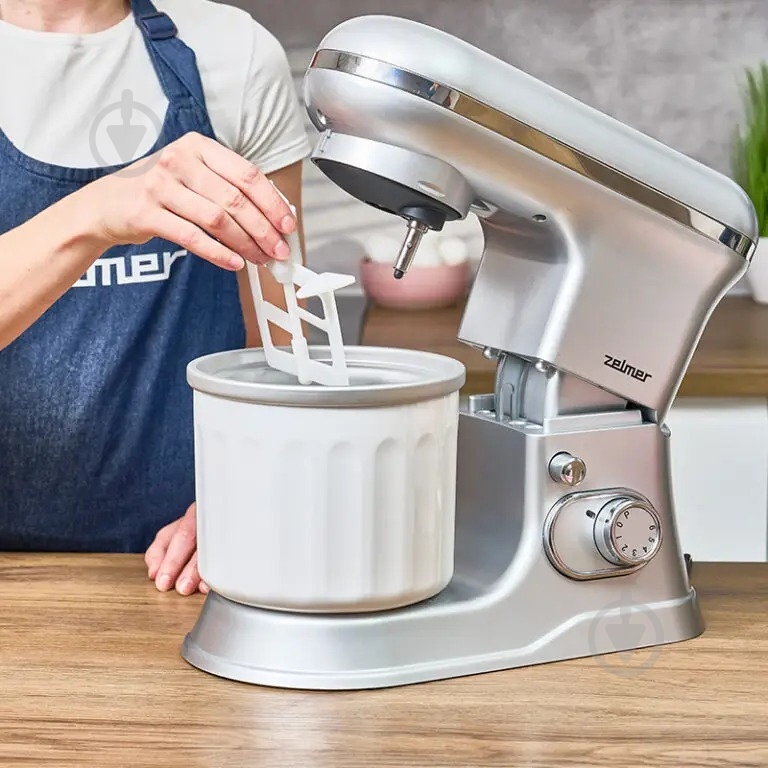 ᐉ Миксер Zelmer планетарный ZKR 1360 (70305818P) • Купить в Киеве