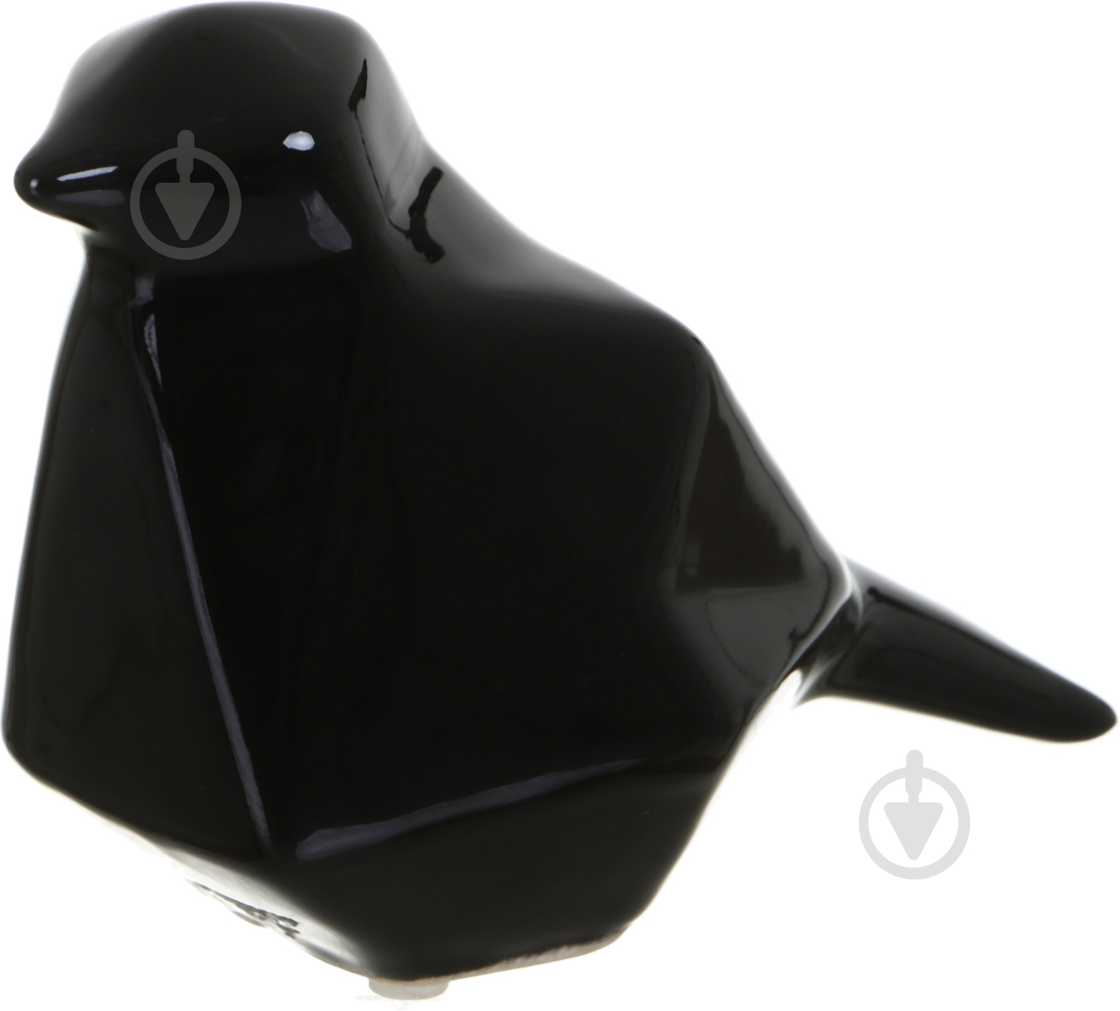 Статуетка Eterna пташка 2507 6,5х11,5х5,5 см чорний - фото 2