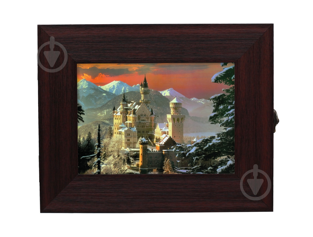 Ключниця SvitArt A-133, бордо - фото 1