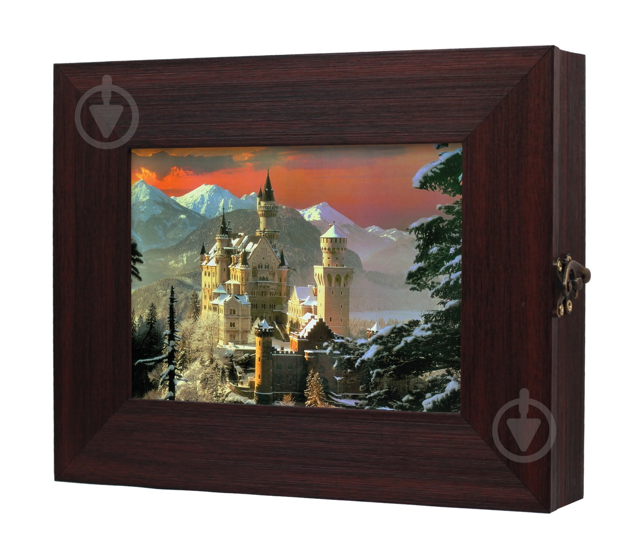 Ключниця SvitArt A-133, бордо - фото 2