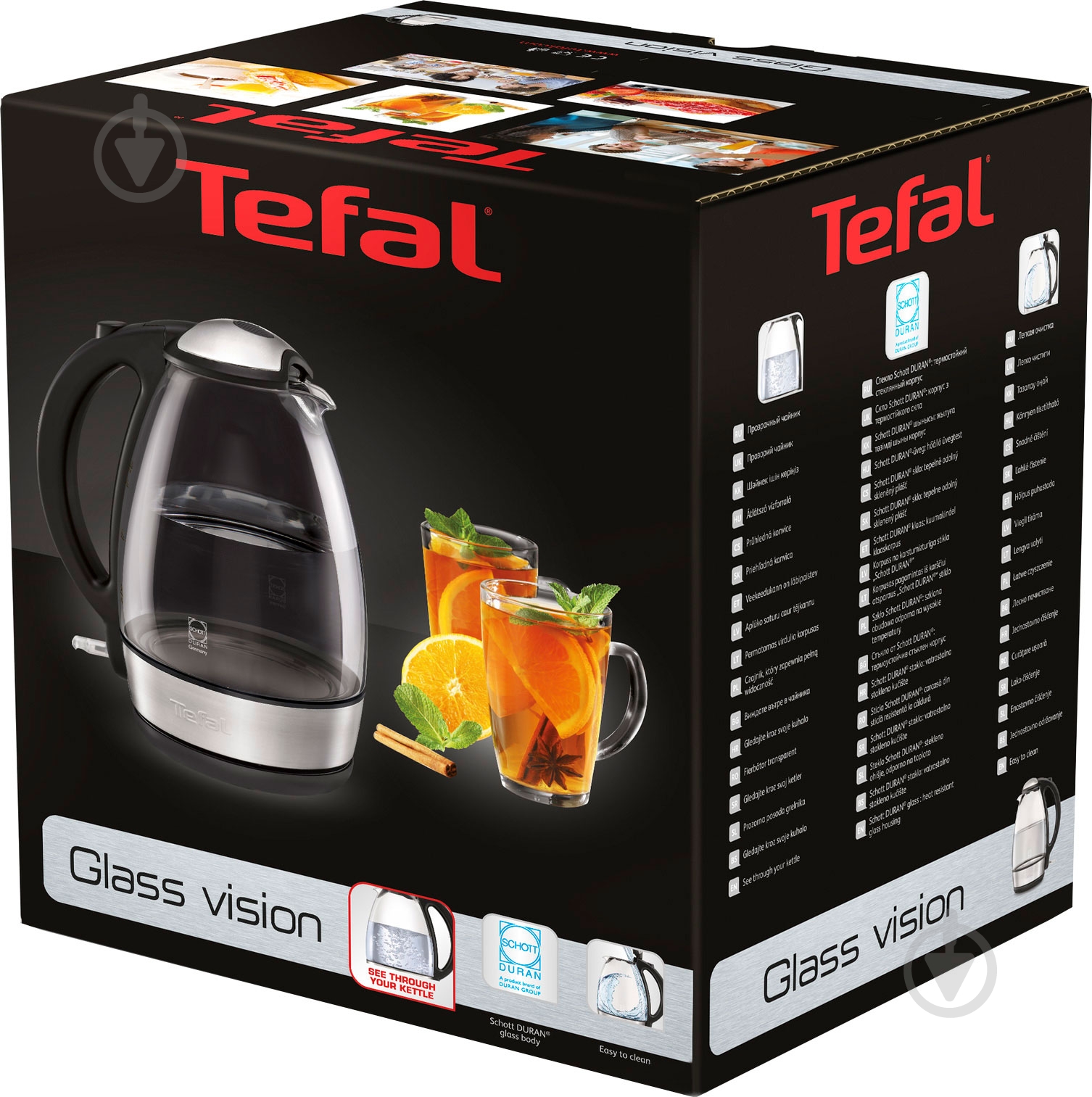 Электрочайник Tefal KI720830 Glass Vision - фото 3 Электрочайник Tefal KI720830 Glass Vision - фото 3