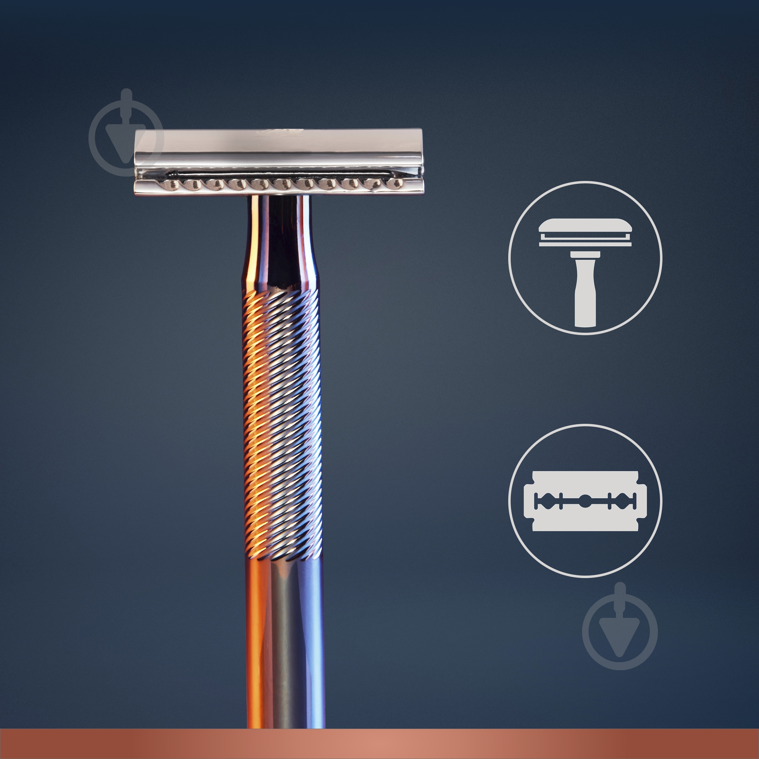 Леза змінні GILLETTE King C. 10 шт. - фото 6