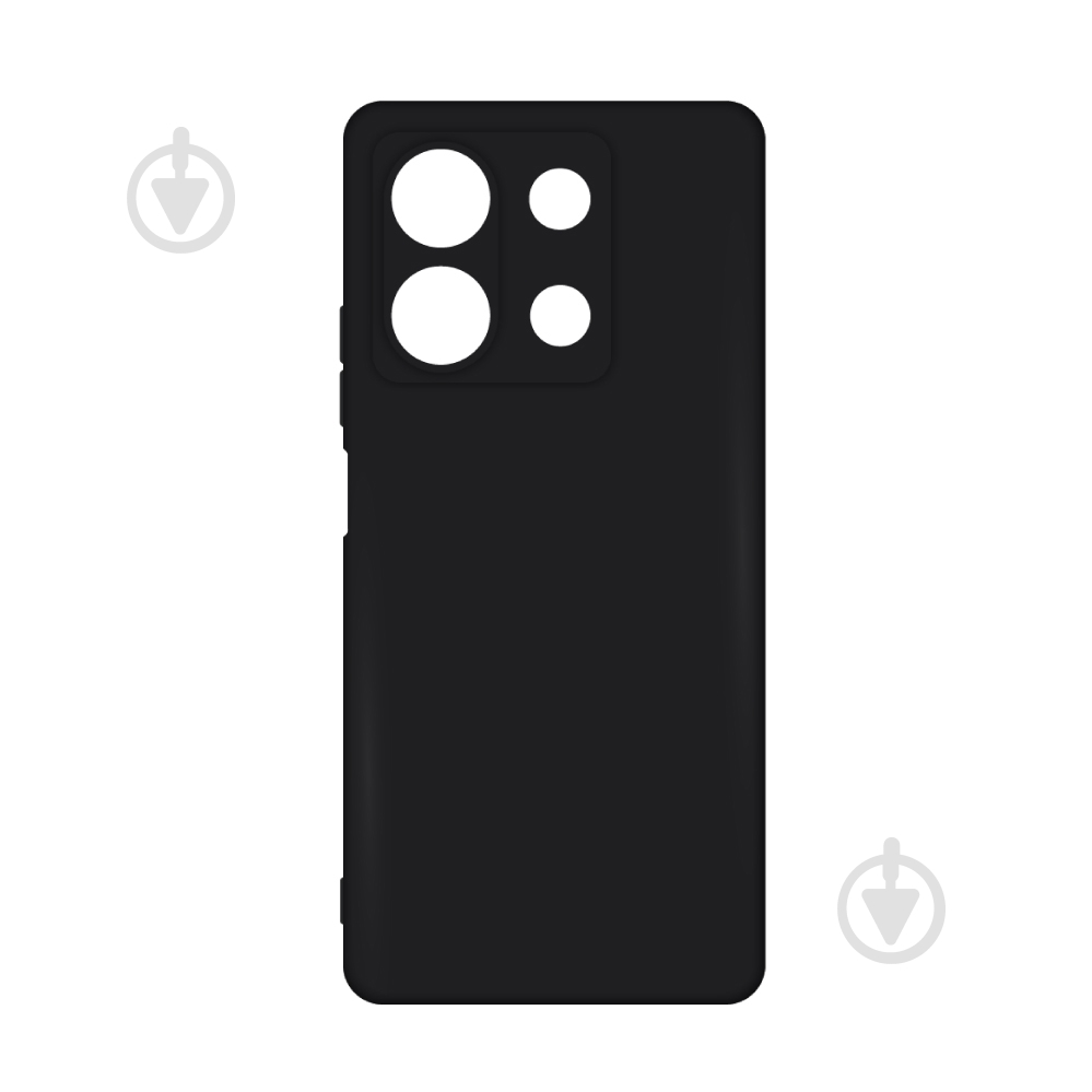 Чехол Acclab Silicone Case черный для Xiaomi Redmi Note 13 5G - фото 1