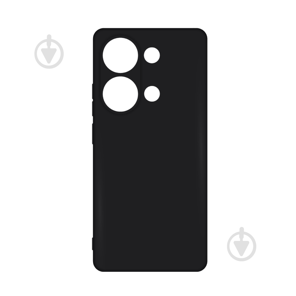 Чехол Acclab Silicone Case черный для Xiaomi Redmi Note 13 Pro 4G - фото 1