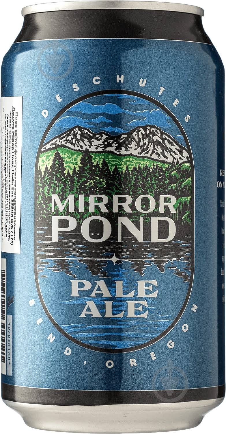 Пиво Deschutes Mirror Pond Pale Ale 0,355 л - фото 1