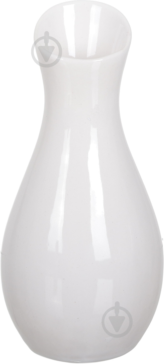 Ваза керамическая Eterna CN 101-13 W 13 см белая - фото 1