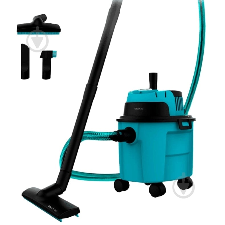 Пылесос моющий CECOTEC Conga Rockstar Wet & Dry Compact blue - фото 1 Пылесос моющий CECOTEC Conga Rockstar Wet & Dry Compact blue - фото 1