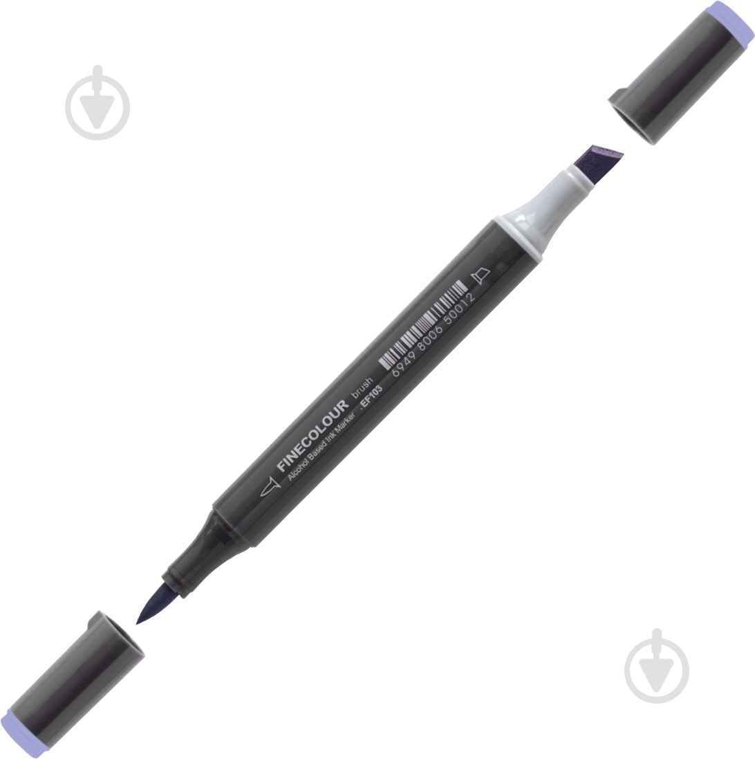 Маркер спиртовий FINECOLOUR Brush-mini EF103-291 ломонос - фото 1