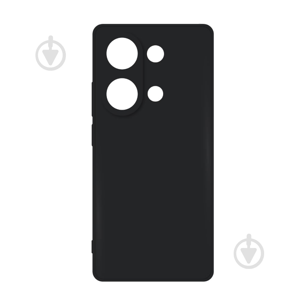 Чехол Acclab SoftShell черный для Xiaomi Redmi Note 13 Pro 4G - фото 1