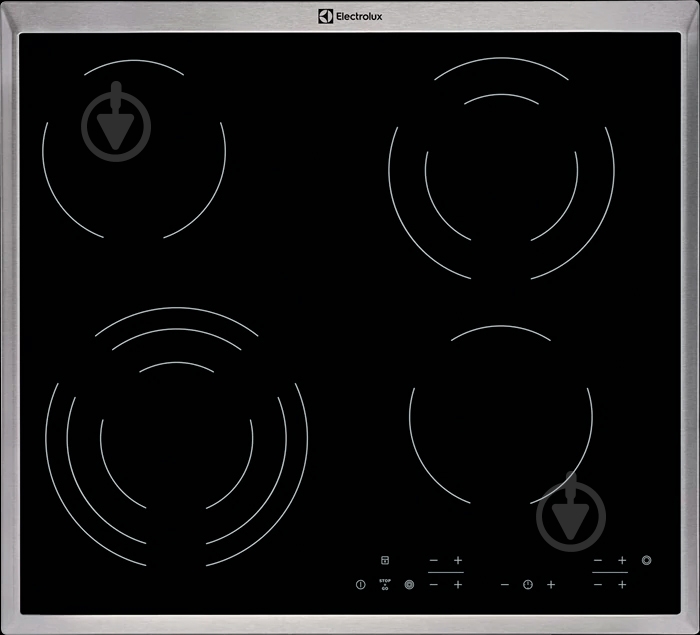 Варочная поверхность электрическая Electrolux CPE6433KX - фото 1 Варочная поверхность электрическая Electrolux CPE6433KX - фото 1