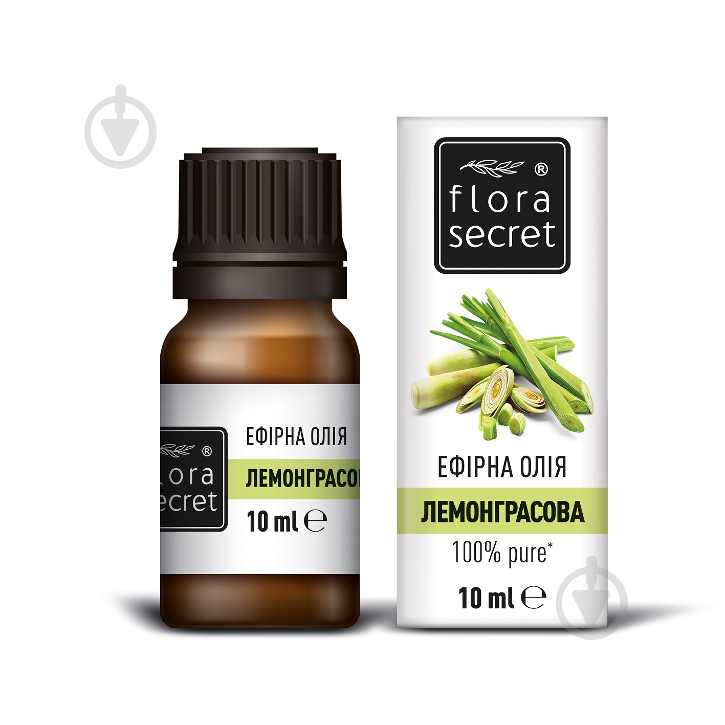 Ефірна олія Flora Secret лемонграссовая 10 мл - фото 1