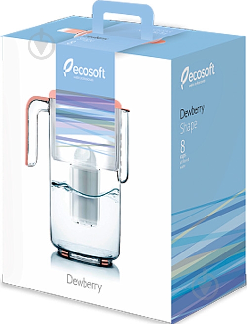 Фільтр-глечик Ecosoft Dewberry Shape 3.5 л - фото 3 Фільтр-глечик Ecosoft Dewberry Shape 3.5 л - фото 3