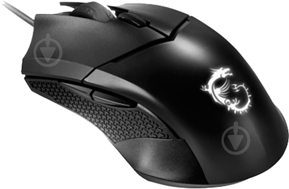 Мышь MSI USB OPTICAL GAMING black (CLUTCH DM07) - фото 3