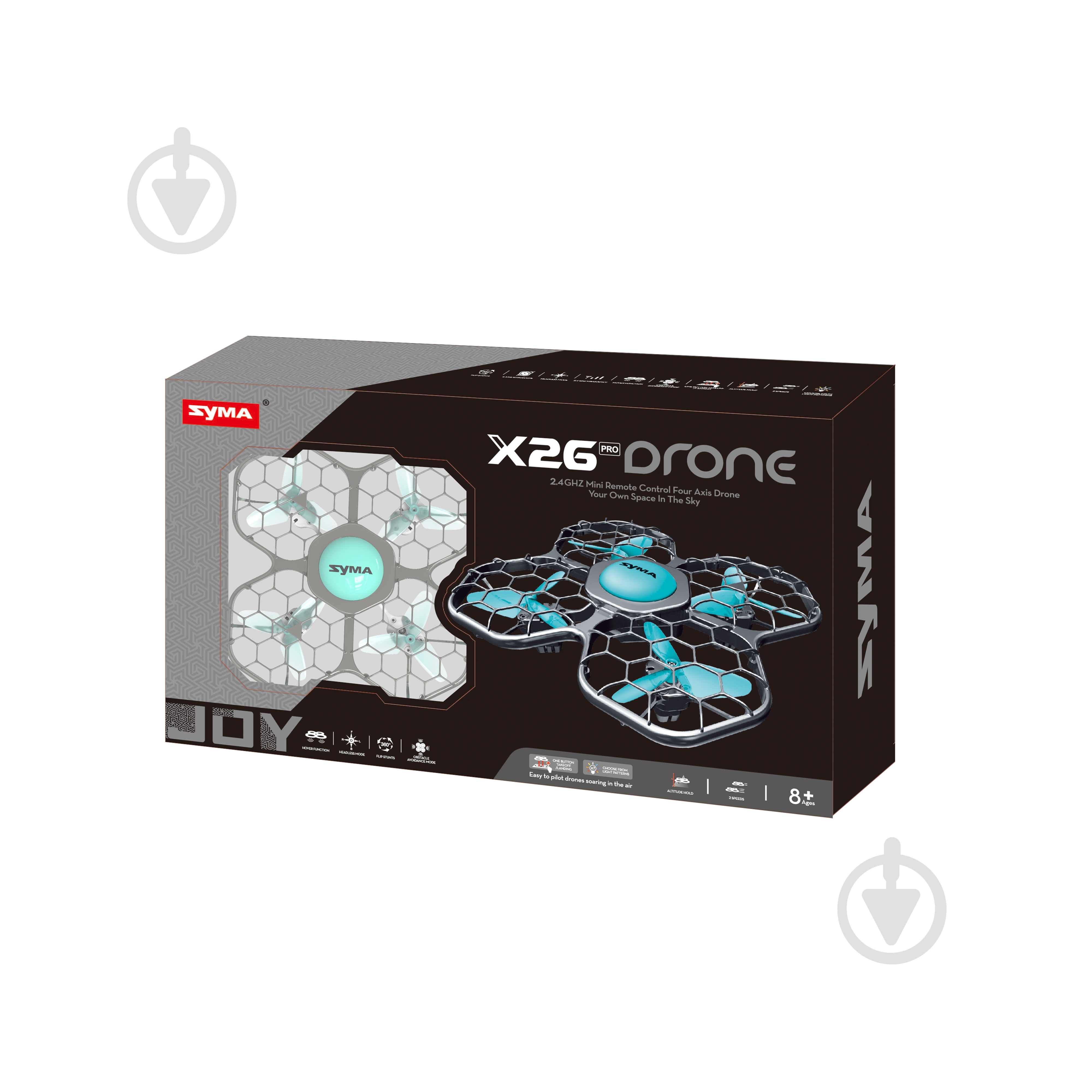 Квадрокоптер на р/у Syma X26PRO - фото 7 Квадрокоптер на р/у Syma X26PRO - фото 7