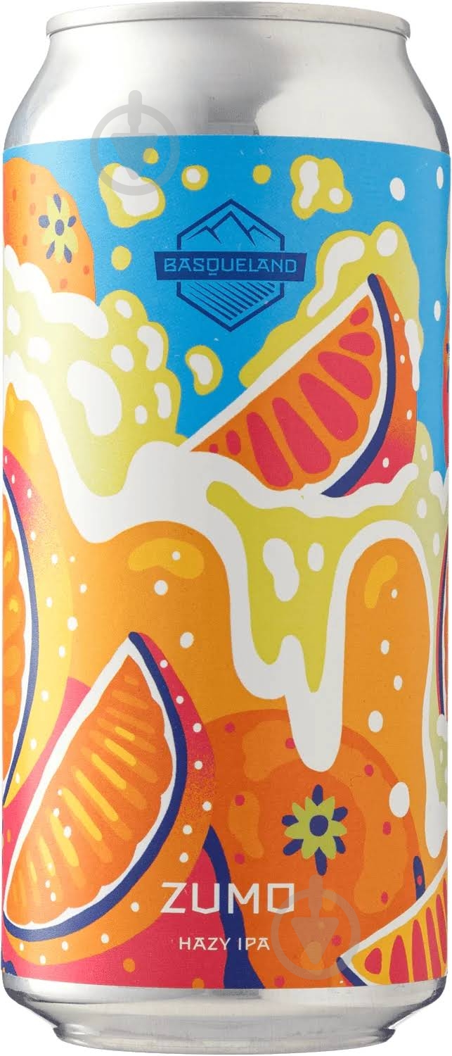 Пиво Basqueland Zumo Hazy IPA 0,44 л - фото 1