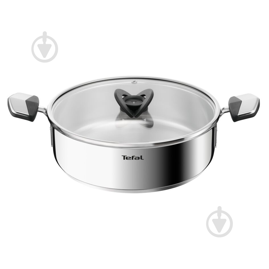 Сотейник с крышкой Tefal Emotion+ 24 см E3067045 - фото 1 Сотейник с крышкой Tefal Emotion+ 24 см E3067045 - фото 1