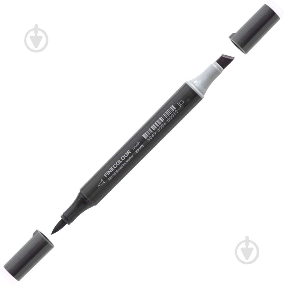 Маркер спиртовой FINECOLOUR Brush-mini EF103-318 глициния - фото 1