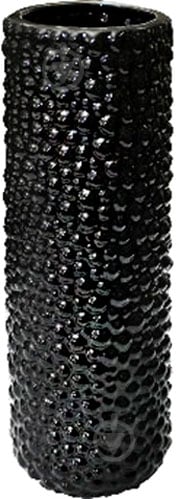 Ваза керамическая Eterna 37х14 см 37 см черная - фото 1 Ваза керамическая Eterna 37х14 см 37 см черная - фото 1