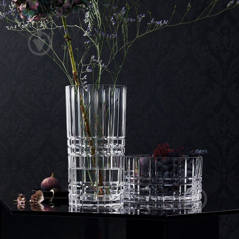 Ваза стеклянная Nachtmann Square 23см 23 см прозрачная - фото 2