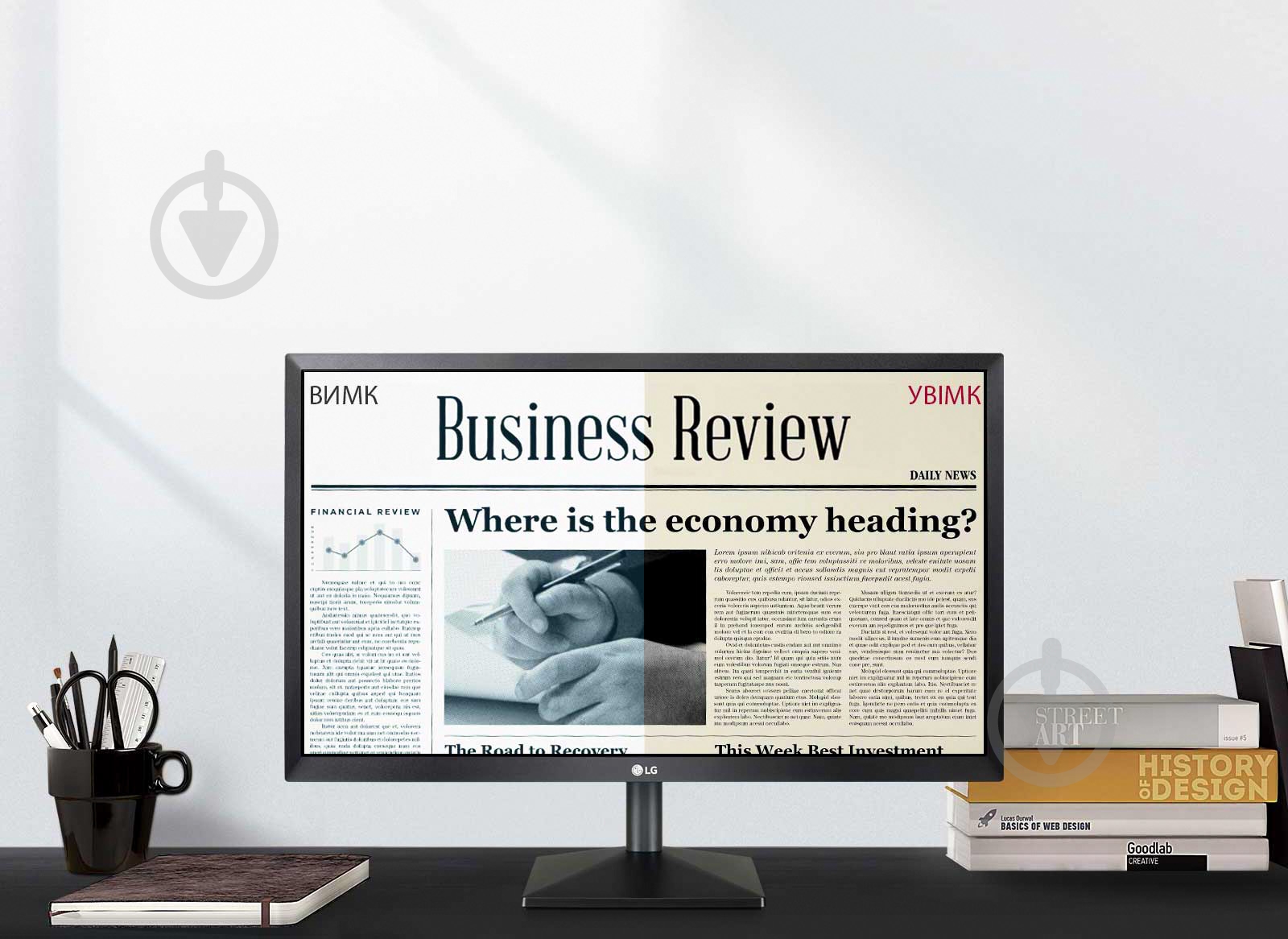 Монитор LG 21,5" (22MK400A-B) - фото 10