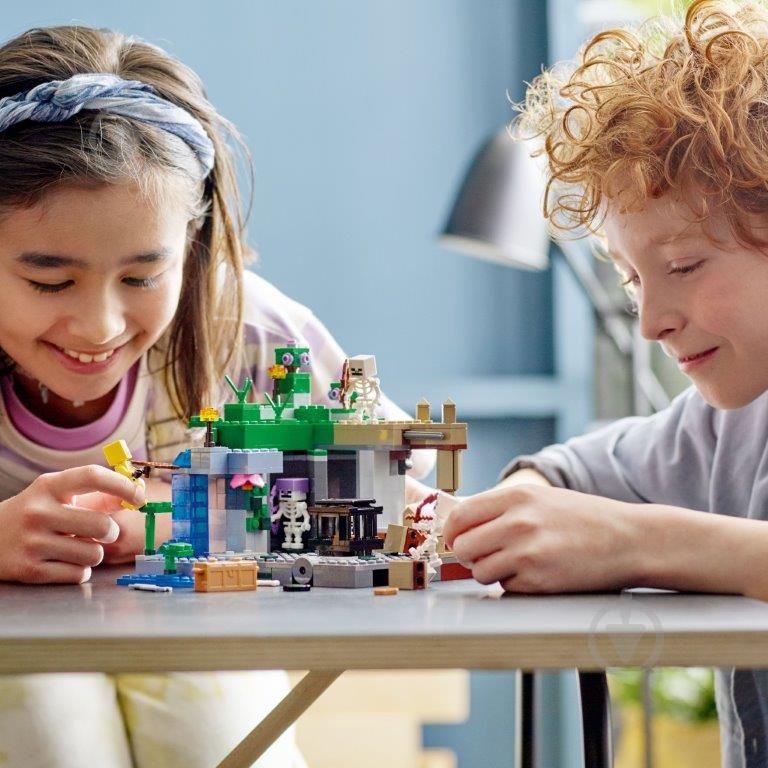 Конструктор LEGO Minecraft Подземелье скелета 21189 - фото 4 Конструктор LEGO Minecraft Подземелье скелета 21189 - фото 4
