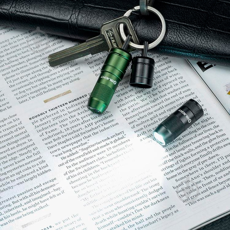 Брелок-фонарик Olight imini 2 50 Lm черный 2370.42.51 - фото 7