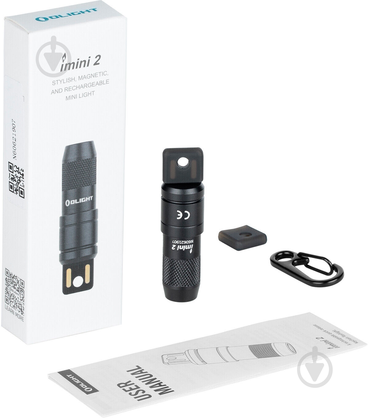 Брелок-фонарик Olight imini 2 50 Lm черный 2370.42.51 - фото 6