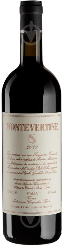 Вино Montevertine червоне сухе 0,75 л - фото 1 Вино Montevertine червоне сухе 0,75 л - фото 1