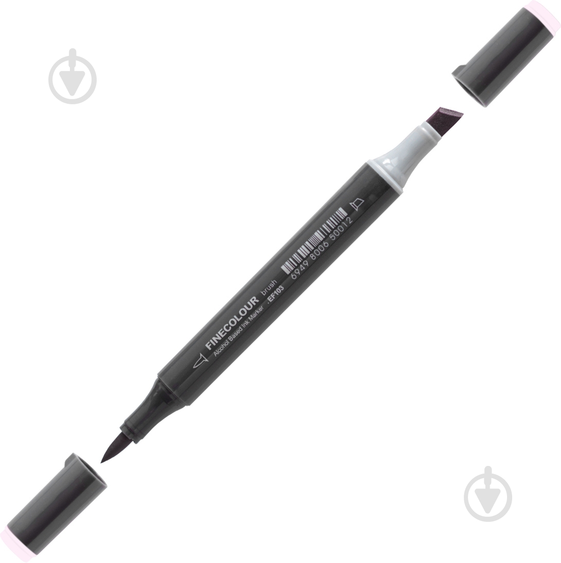Маркер спиртовой FINECOLOUR Brush-mini EF103-330 вересковый - фото 1 Маркер спиртовой FINECOLOUR Brush-mini EF103-330 вересковый - фото 1