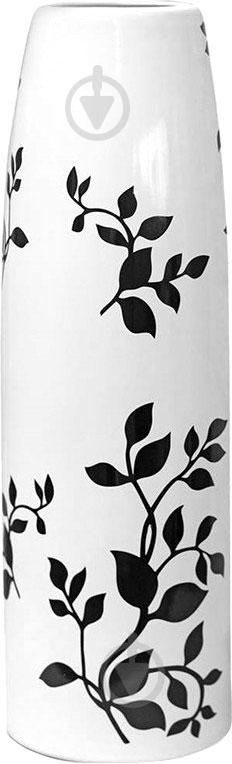 Ваза керамічна Eterna 39х13 см 39 см біла - фото 1 Ваза керамічна Eterna 39х13 см 39 см біла - фото 1