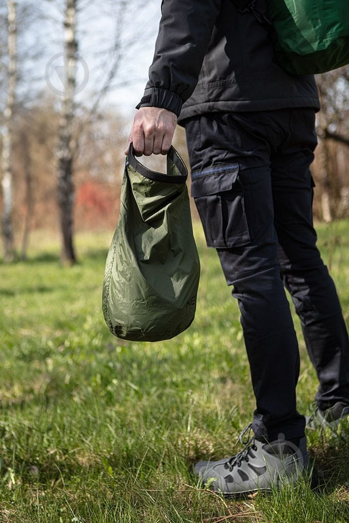 Мішок герметичний NEO tools 40D PU 3000 мм, 16*38см 63-169 5 л оливковий - фото 5