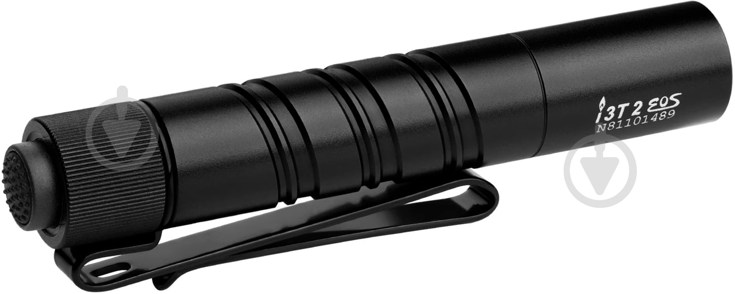 Фонарь Olight I3T 2 EOS 200 Lm черный 2370.43.80 - фото 2 Фонарь Olight I3T 2 EOS 200 Lm черный 2370.43.80 - фото 2